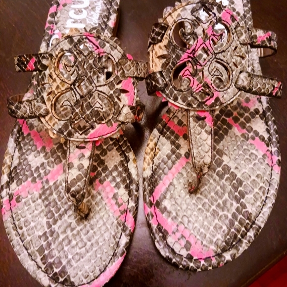 SAM EDELMAN FLAT SANDALS NEW WITH TAG SIZE 8 - Picture 1 of 6